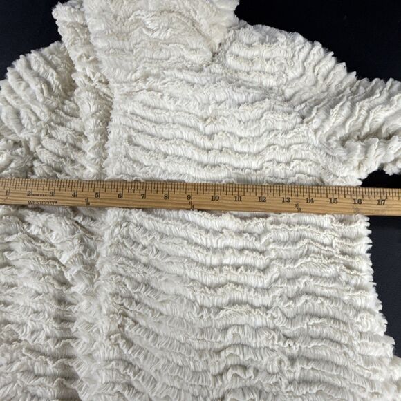 Patagonia Fleece Snap & Full Zip Pelage Jacket Women’s XS Birch White High Pile - Picture 7 of 9